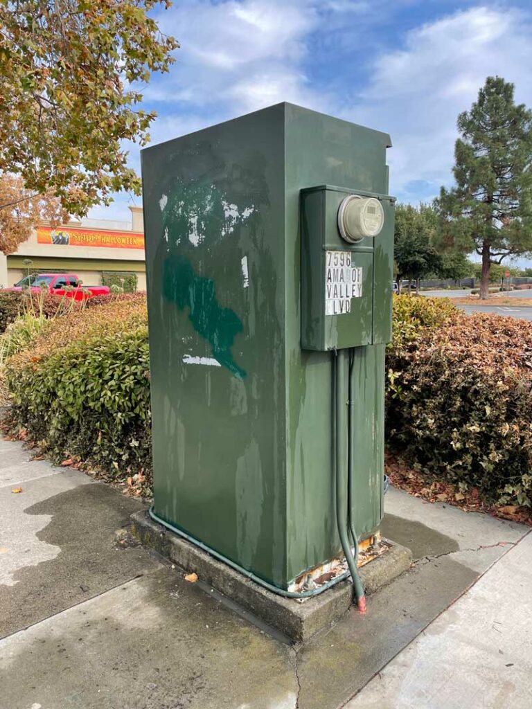 dublin utility box- before painting